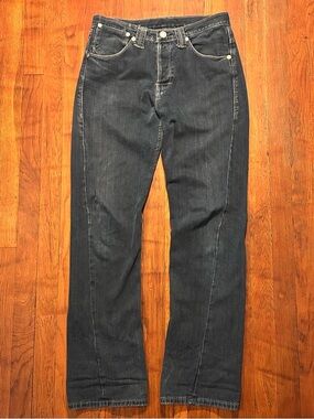 Vintage Y2K Levi’s Engineered Twisted Straight Leg Denim Blue Jeans 30x32
